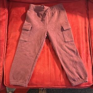 Kids Cargo Pants in Purple